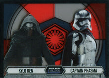Star Wars Evolution 2016 Stained Glass Pairings Kylo Ren Captain Phasma 6 of 9