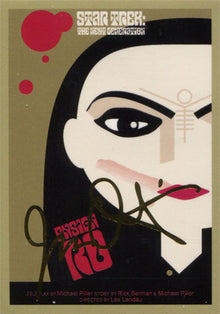 Star Trek TNG Portfolio Prints S1 Base 103 Parallel Gold Chase 036/125