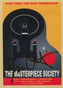 Star Trek TNG Portfolio Prints S1 Base 113 Parallel Gold Chase 043/125