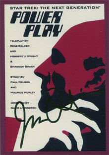 Star Trek TNG Portfolio Prints S1 Base 115 Parallel Gold Chase 112/125