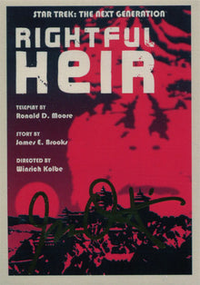 Star Trek TNG Portfolio Prints S1 Base 149 Parallel Gold Chase 066/125