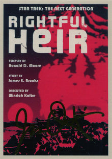 Star Trek TNG Portfolio Prints S1 Base 149 Parallel Gold Chase 063/125