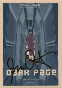 Star Trek TNG Portfolio Prints S1 Base 159 Parallel Gold Chase 013/125