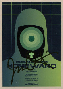 Star Trek TNG Portfolio Prints S1 Base 165 Parallel Gold Chase 002/125