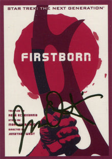 Star Trek TNG Portfolio Prints S1 Base 173 Parallel Gold Chase 068/125