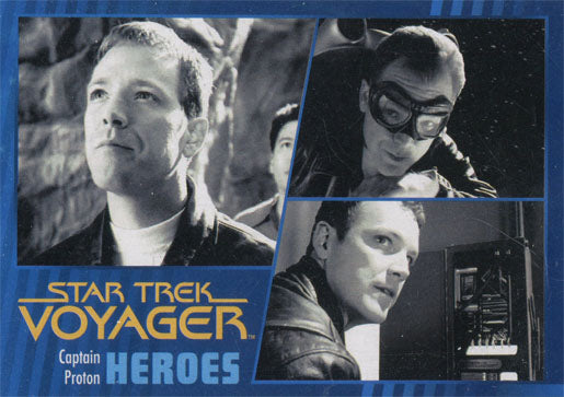 Star Trek Voyager Heroes & Villains Gold Parallel Base 22 Chase Card 070/100