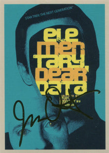 Star Trek TNG Portfolio Prints S1 Base 29 Parallel Gold Chase Card 028/125