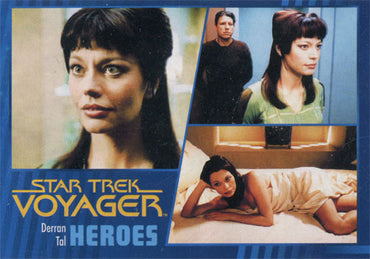 Star Trek Voyager Heroes & Villains Gold Parallel Base 29 Chase Card 064/100