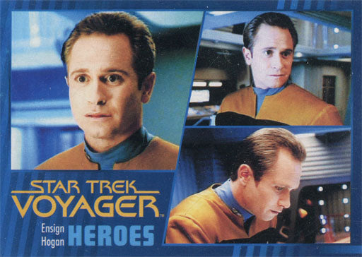 Star Trek Voyager Heroes & Villains Gold Parallel Base 35 Chase Card 057/100