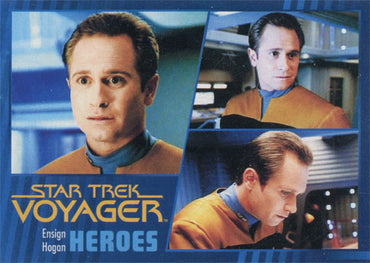 Star Trek Voyager Heroes & Villains Gold Parallel Base 35 Chase Card 057/100