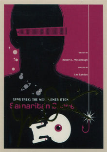 Star Trek TNG Portfolio Prints S1 Base 43 Parallel Gold Chase Card 070/125