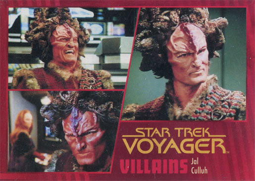 Star Trek Voyager Heroes & Villains Gold Parallel Base 46 Chase Card 096/100