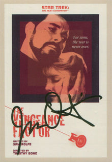 Star Trek TNG Portfolio Prints S1 Base 57 Parallel Gold Chase Card 107/125