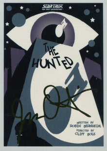 Star Trek TNG Portfolio Prints S1 Base 59 Parallel Gold Chase Card 099/125