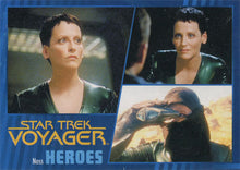 Star Trek Voyager Heroes & Villains Gold Parallel Base 72 Chase Card 091/100