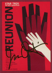 Star Trek TNG Portfolio Prints S1 Base 81 Parallel Gold Chase Card 032/125