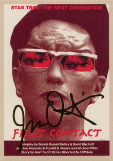 Star Trek TNG Portfolio Prints S1 Base 89 Parallel Gold Chase Card 112/125