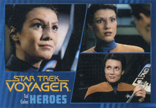 Star Trek Voyager Heroes & Villains Gold Parallel Base 90 Chase Card 080/100