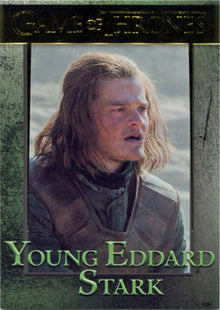 Game of Thrones Season 6 Gold Parallel 97 Base Chase Card 101/150 Young Ed Stark