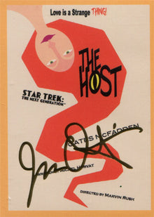 Star Trek TNG Portfolio Prints S1 Base 97 Parallel Gold Chase Card 017/125