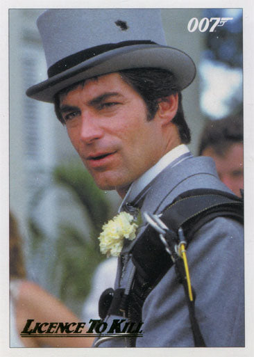 James Bond 007 Classics License To Kill 6 Gold Parallel Chase Card #020/150
