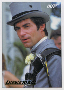 James Bond 007 Classics License To Kill 6 Gold Parallel Chase Card #020/150