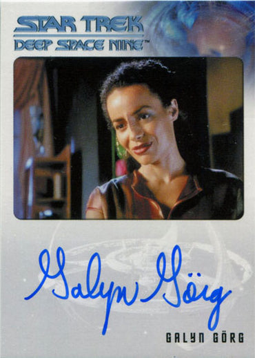 Star Trek DS9 Heroes & Villains Autograph Card Galyn Gorg as Korena Sisko
