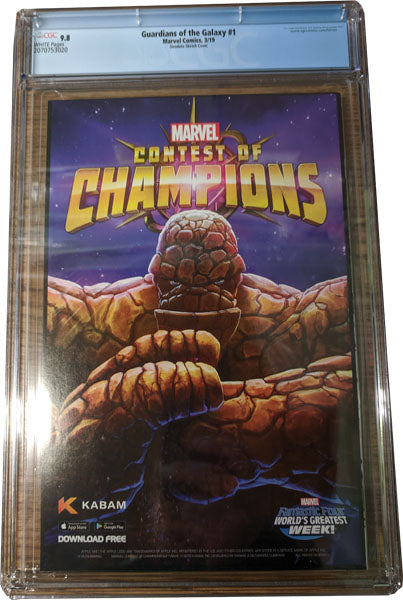 Guardians of the Galaxy (5th Series) 1 Party Sketch Variant Graded CGC 9.8