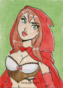 Zenescope Legacy 2019 5finity Grimm Fairy Tales Sketch Card Danielle Gransaull