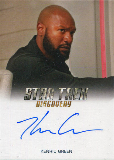 Star Trek Discovery Season 2 Autograph Card Kenric Green as Mike Burnham (FB)