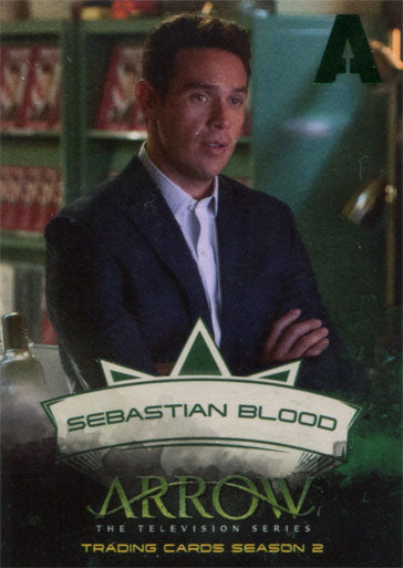 Arrow Season 2 Character CB2 Green Foil Parallel Chase Card