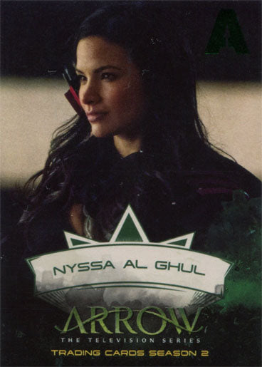 Arrow Season 2 Character CB3 Green Foil Parallel Chase Card