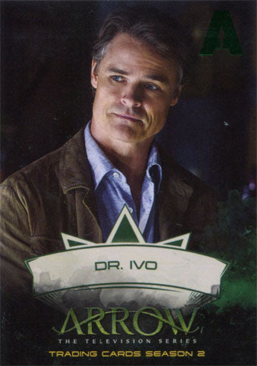 Arrow Season 2 Character CB6 Green Foil Parallel Chase Card