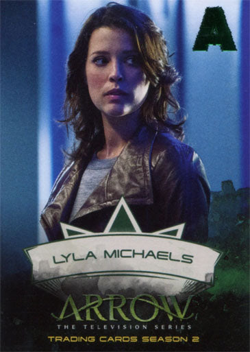 Arrow Season 2 Character CB7 Green Foil Parallel Chase Card