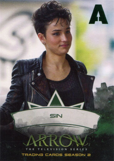 Arrow Season 2 Character CB9 Green Foil Parallel Chase Card