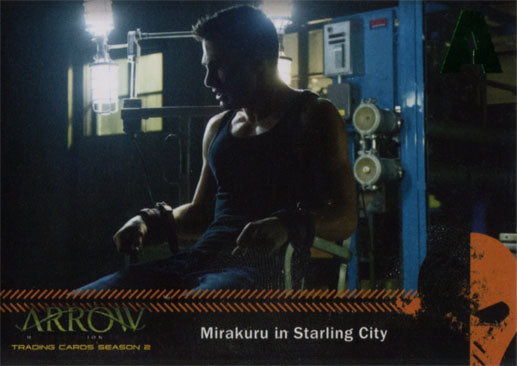 Arrow Season 2 Mirakuru U3 Green Foil Parallel Chase Card