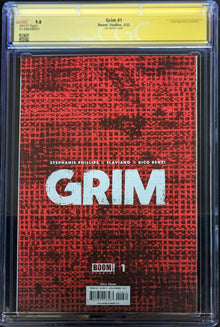 Grim #1 Graded CGC 9.8 FOC Reveal Variant Signed by Jae Lee