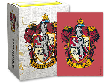 Dragon Shield Brushed Art Sleeve - 'Gryffindor' 100ct