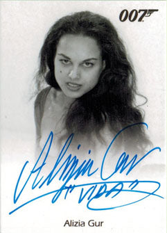 James Bond Autographs & Relics Autograph Card Alizia Gur as Vida