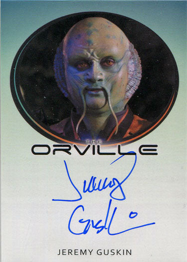 Orville Season 1 Autograph Card Jeremy Guskin as Furry Alien