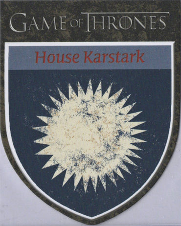 Game of Thrones Complete Series Case Topper Card H14 House Karstark