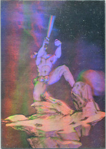 Jeffrey Jones Fantasy Art 1993 Hologram Chase Card H1 The Red Sky