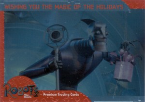 Robots The Movie H2004 Direct Dealer 2004 Holiday Season Exclusive Promo Card