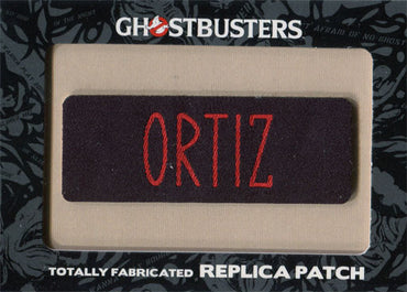 Ghostbusters Replica Patch H6 Ortiz Chase Card