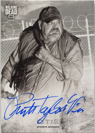 Walking Dead Hunters Hunted Autograph Card HA-PTV Pruitt Taylor Vince as Otis