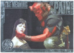 Hellboy Movie CL1 The Meaning of Pain Case Topper Loader Chase Card