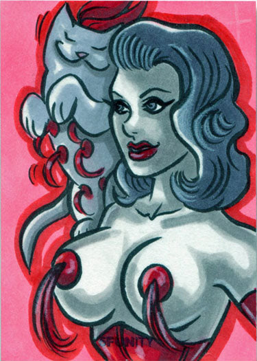 DH 5FUNity Sketch Card by Erica Hesse of Kitty Ditties & Pretty Ladies V1