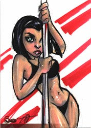 The Female Persuasion Sketch Card by Jessica Hickman