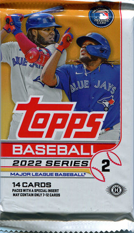 Topps 2022 Series 2 Baseball Hobby Card Pack