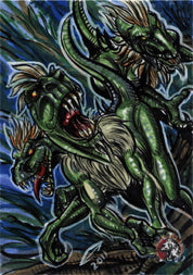 King Kong 5finity JAM 2011 Sketch Card by Anthony Hochrein